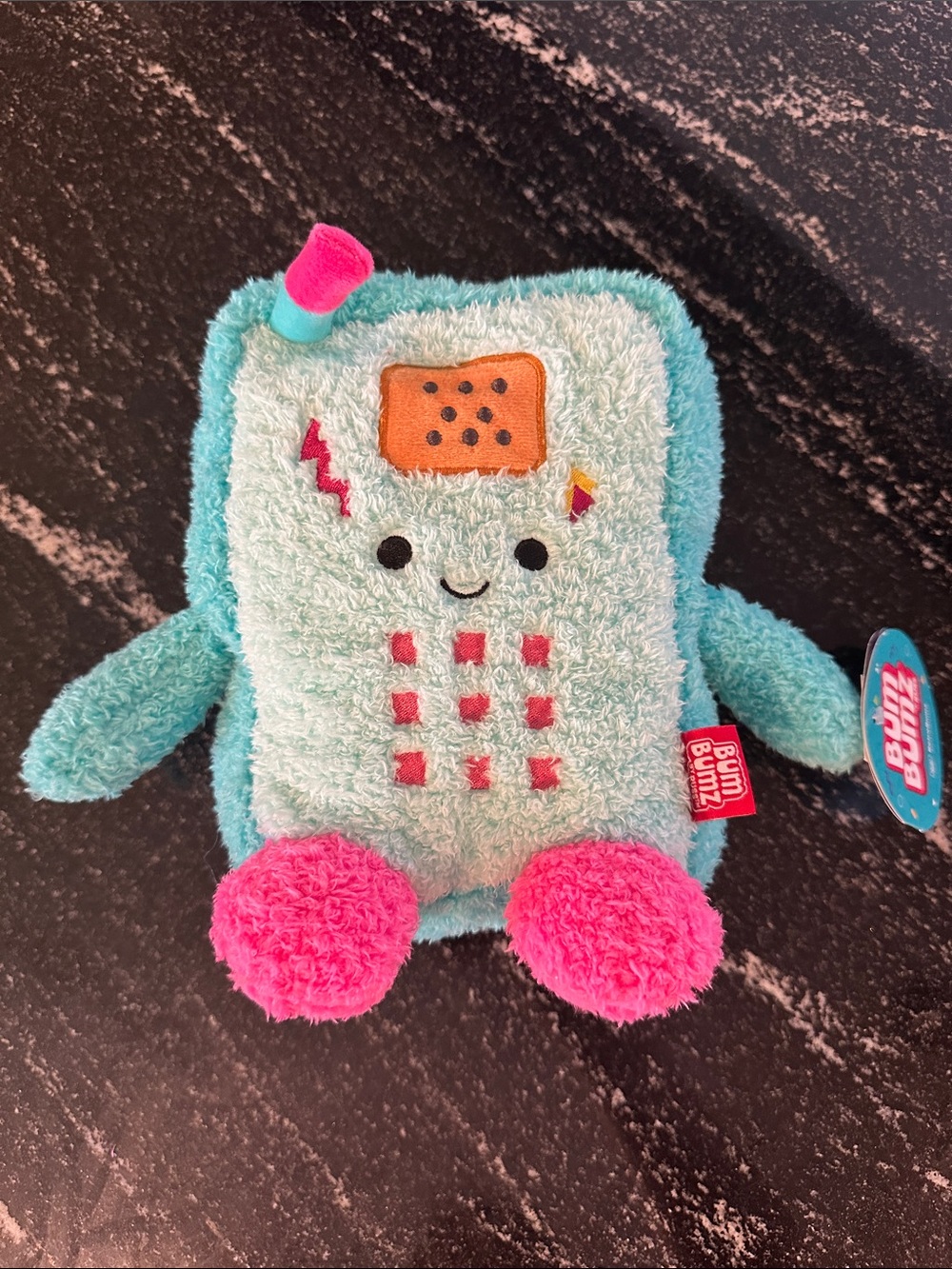 Bum Bumz Large 7.5” Patsy the Portable Phone Plush